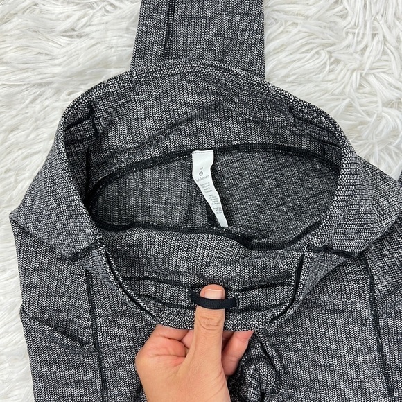 Lululemon Speed Up Tight 28" Full-On Luxtreme Luon Variegated Knit Black Heather - Picture 3 of 6